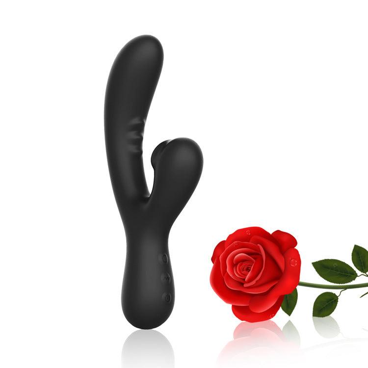 Deep Penetrating Dual-Action Air Pulse Vibrator - G-Spot & A-Spot Stimulation! - Sexdoll.Sex