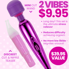 $9.95 Clit Wand & Discreet Clit Teaser | Relieve Tension And Reduce Stress - Sexdoll.Sex