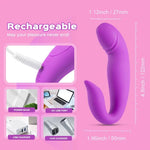 Dolphin Dual Motor Rolling G-Spot & Clitoris Vibrator - Ultimate Pleasure Experience - Sexdoll.Sex