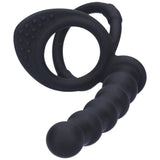 Double Delight Dual Insertion Cock Ring - Enhance Performance and Stamina - Sexdoll.Sex