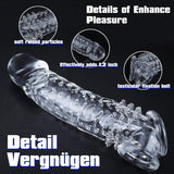 Dovelo Reusable Penis Sleeve - Thick Textured Extender - Sexdoll.Sex