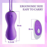 Dual Kegel Exercise Weights Ben Wa Balls 10 Speed Remote Control - Sexdoll.Sex