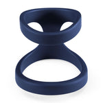 Dual Rings Indigo Blue Penis Ring Male Enhancement - Sexdoll.Sex