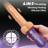 Allovers 6-Inch 4 in 1 Versatile Rotating Thrusting Vibrating Heating Dildo - Sexdoll.Sex