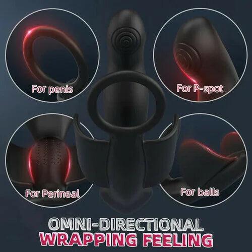 Elysium - 10 Vibrating 42°C Heating Prostate & Perineal Massager - Sexdoll.Sex