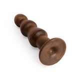 Elza - Beaded Anal Plug in Brown - Sexdoll.Sex