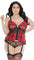 Embroidered Bustier with Lace-up Back - Sexdoll.Sex