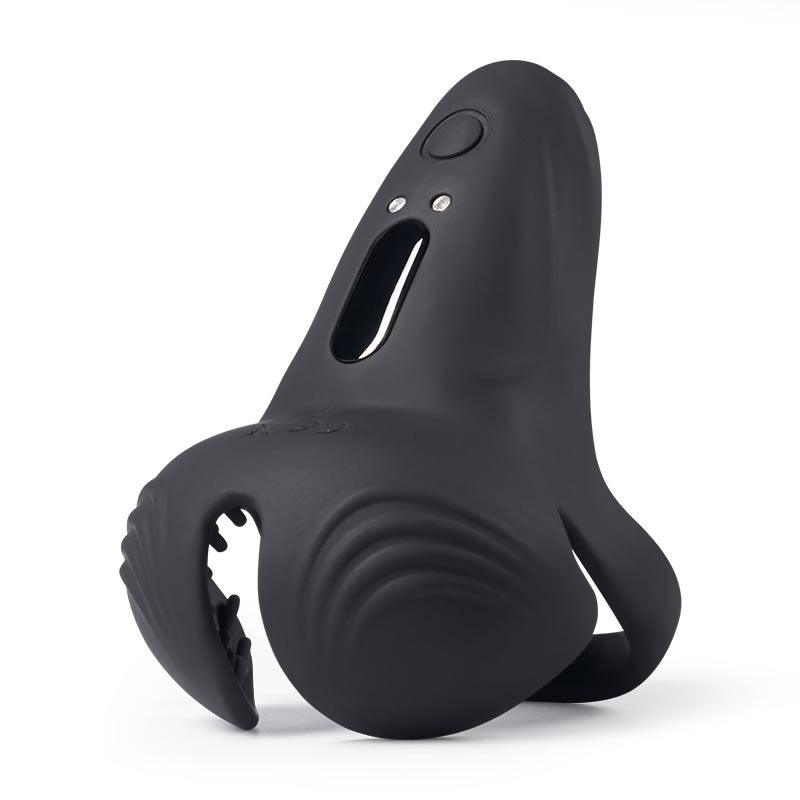 Enhance Pleasure: 10-Pattern Vibrating Cock Ring for Ultimate Satisfaction - Sexdoll.Sex