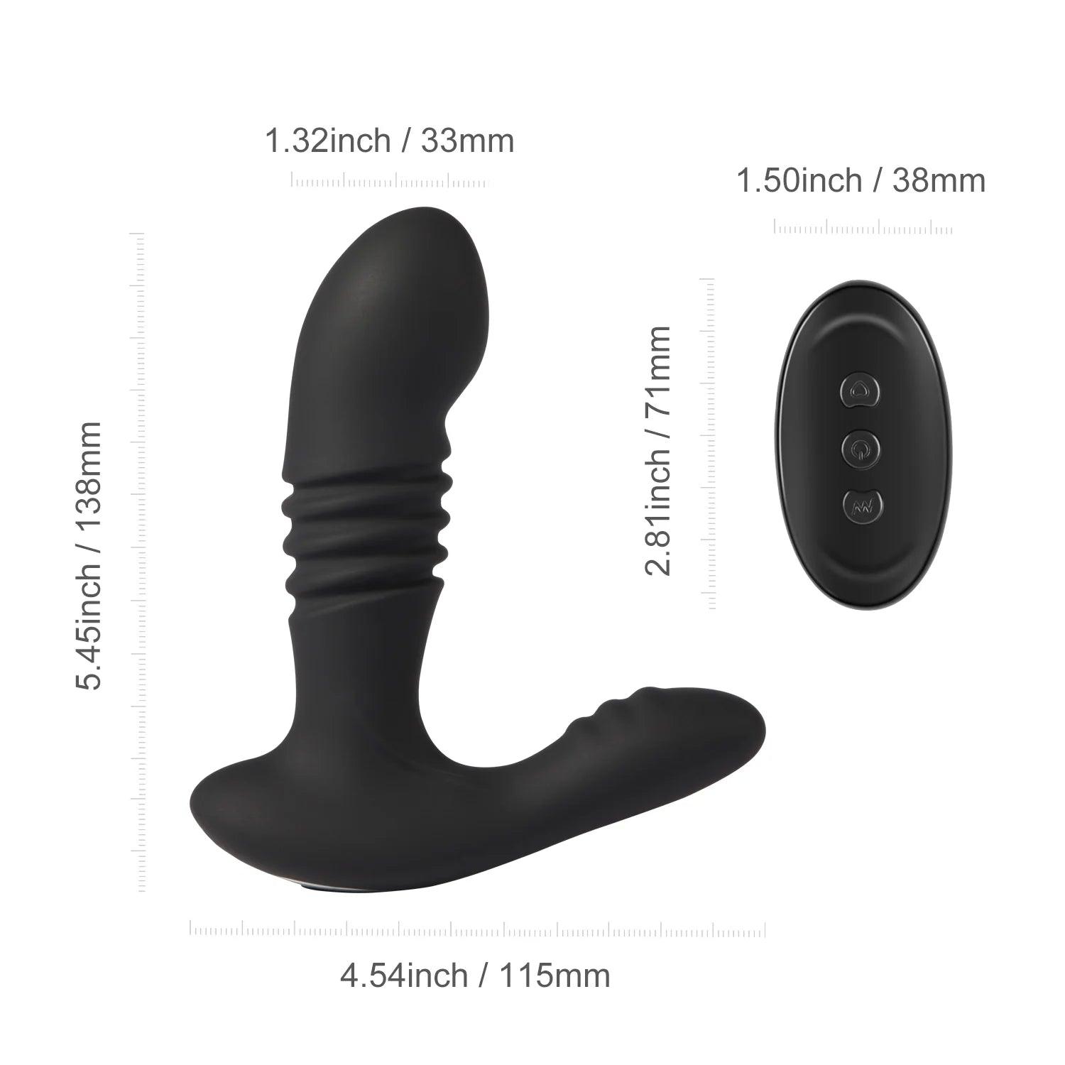 Enhance Your Sensual Experience with the Dakota Prostate Massager Butt Plug - Sexdoll.Sex