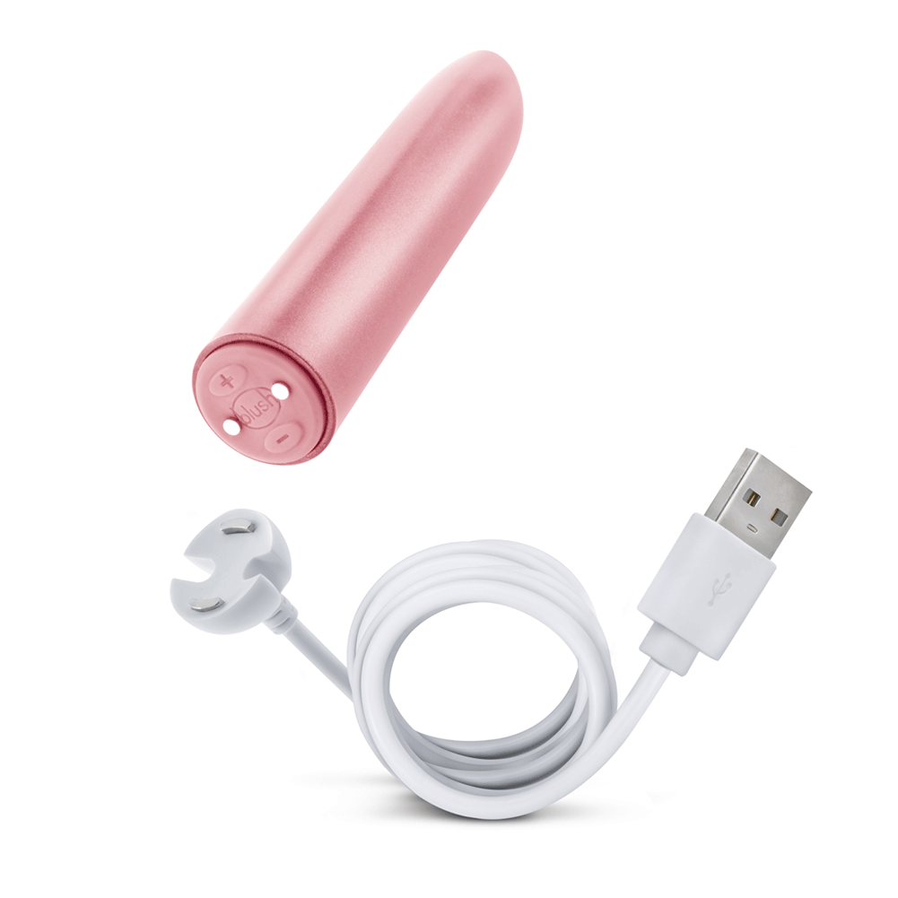 Exposed Rechargeable Lipstick Bullet Vibrator - Sexdoll.Sex