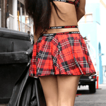 F*ck Off Plaid Skirt - Sexdoll.Sex