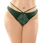 Fantasy Lingerie Kalina Strappy Lace Thong With Back Cut-out - Sexdoll.Sex