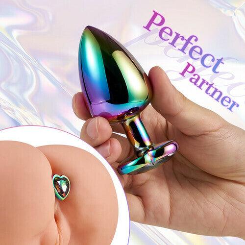 Felton Luxury Laser Color Diamond Base Set Anal Plug - Sexdoll.Sex