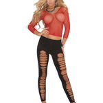 Fence Net Long Sleeve Top - One Size and Queen Available - Sexdoll.Sex