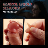 Ferrill 9 Vibrating Tongue Licking Realistic Dildo - Multi-Functional, Heating, Liquid Silicone - Sexdoll.Sex