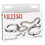 Fetish Fantasy Metal Leg Cuffs - Sexdoll.Sex