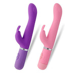 First Time Rabbit Silicone Vibrator - Sexdoll.Sex