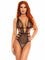 Fishnet Cut Out Strappy G-String Teddy - Three Sizes Available! - Sexdoll.Sex