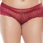 Flirtatious Lace Up Cheeky Boy Short Panty - Sexdoll.Sex