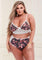 Floral & Lace High-Waisted Lingerie Set - Sexdoll.Sex