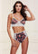 Floral & Lace High-Waisted Lingerie Set - Sexdoll.Sex