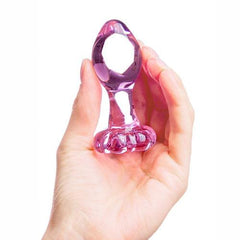 Flower butt plug Flower glass butt plug - Sexdoll.Sex