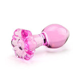 Flower butt plug Flower glass butt plug - Sexdoll.Sex