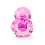 Flower butt plug Flower glass butt plug - Sexdoll.Sex