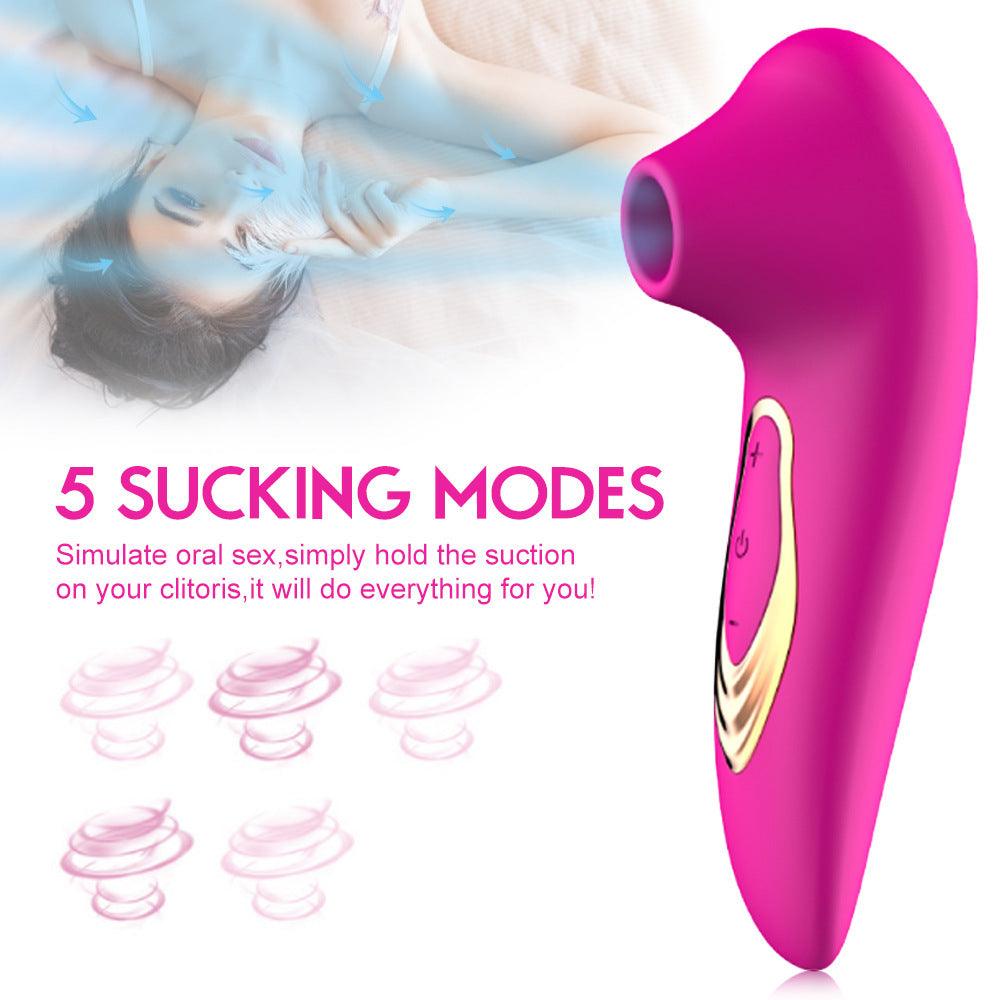 FREE Dolce Silicone Air Pulsating Clit Stimulator in Blue -Only 1 Free Item per Order！ - Sexdoll.Sex