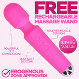 Free High-Quality Power Wand & Storage Bag - Only 1 Free Item per Order！ - Sexdoll.Sex