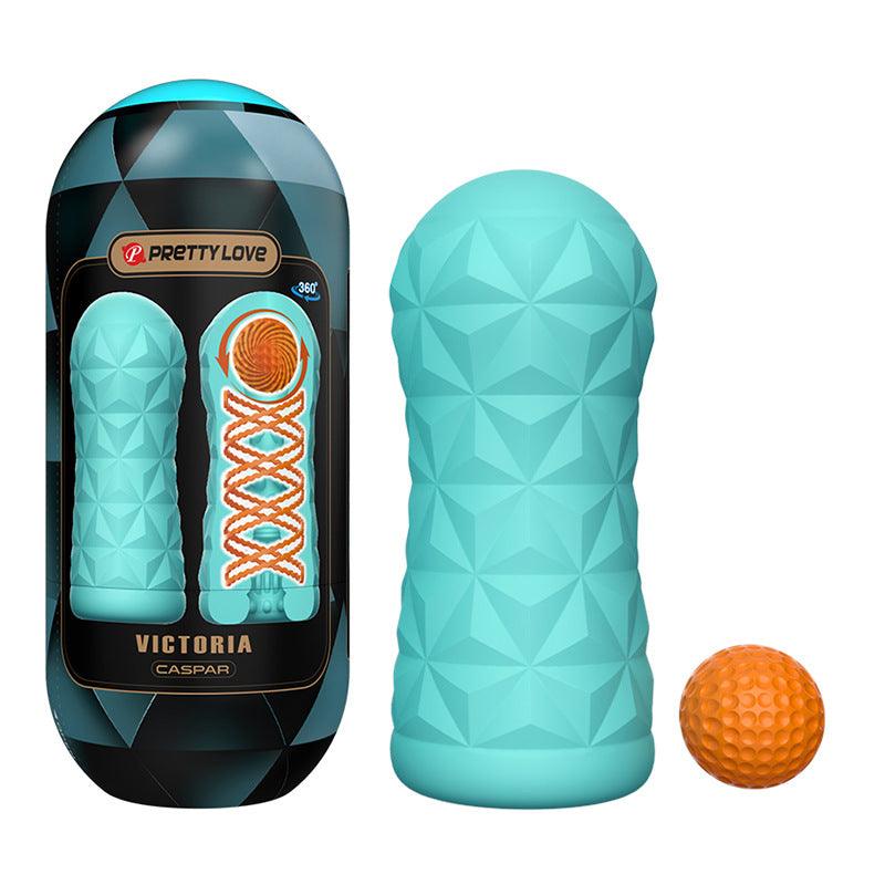 Free Male Masturbation Toy with Spring Rotation Suction Cup - Only 1 Free Item per Order - Sexdoll.Sex