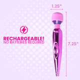 Free Mini Clit Wand Massager in Pink - Add to Your Cart!-Only 1 Free Item per Order - Sexdoll.Sex