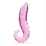 French kiss Textured glass g-spot dildo - Sexdoll.Sex