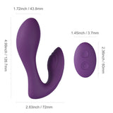 Freya Elegant G-Spot Vibrator - Clit Rubbing Massager - Sexdoll.Sex