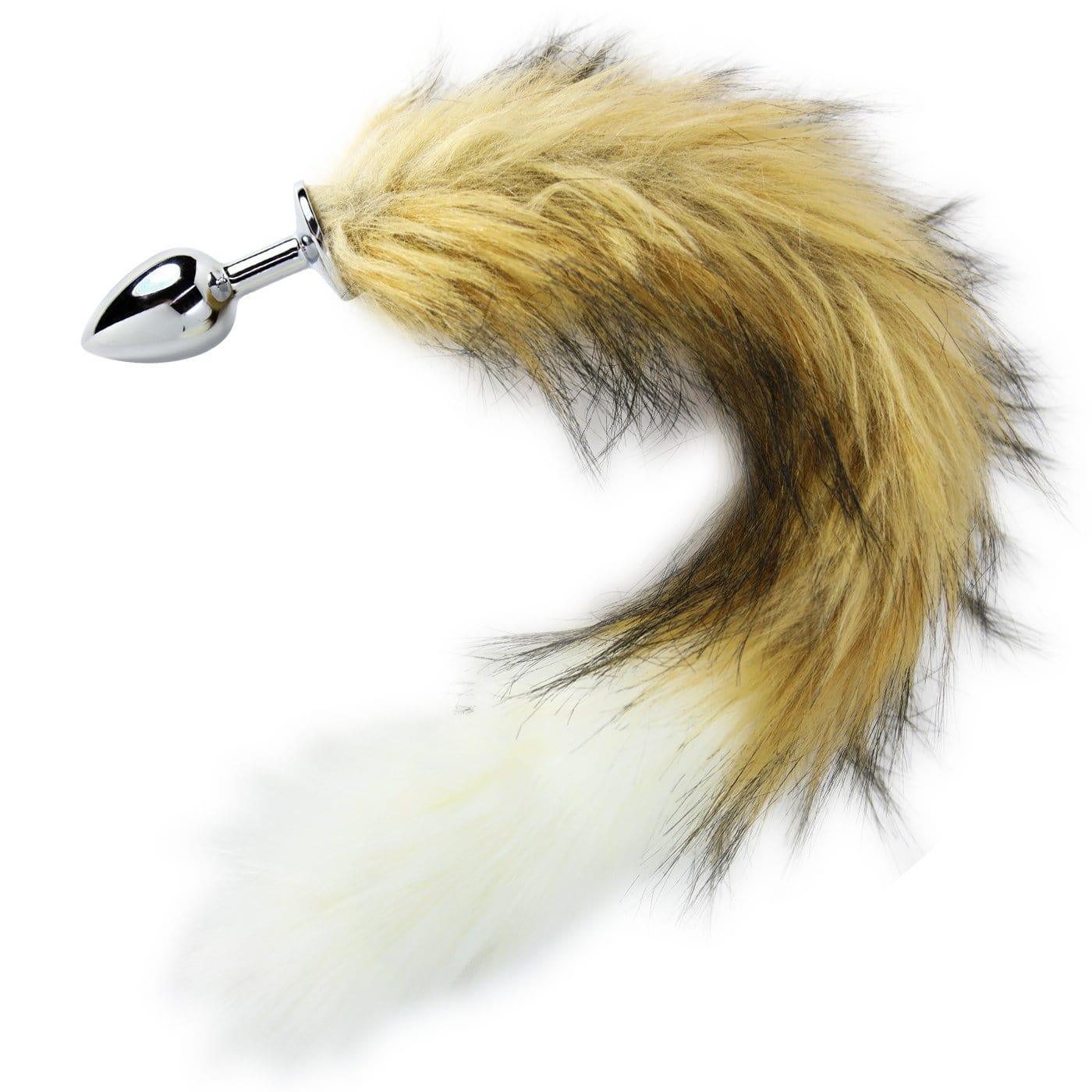 Frisky Faux Fur Tail Animal Butt Plug - Sexdoll.Sex