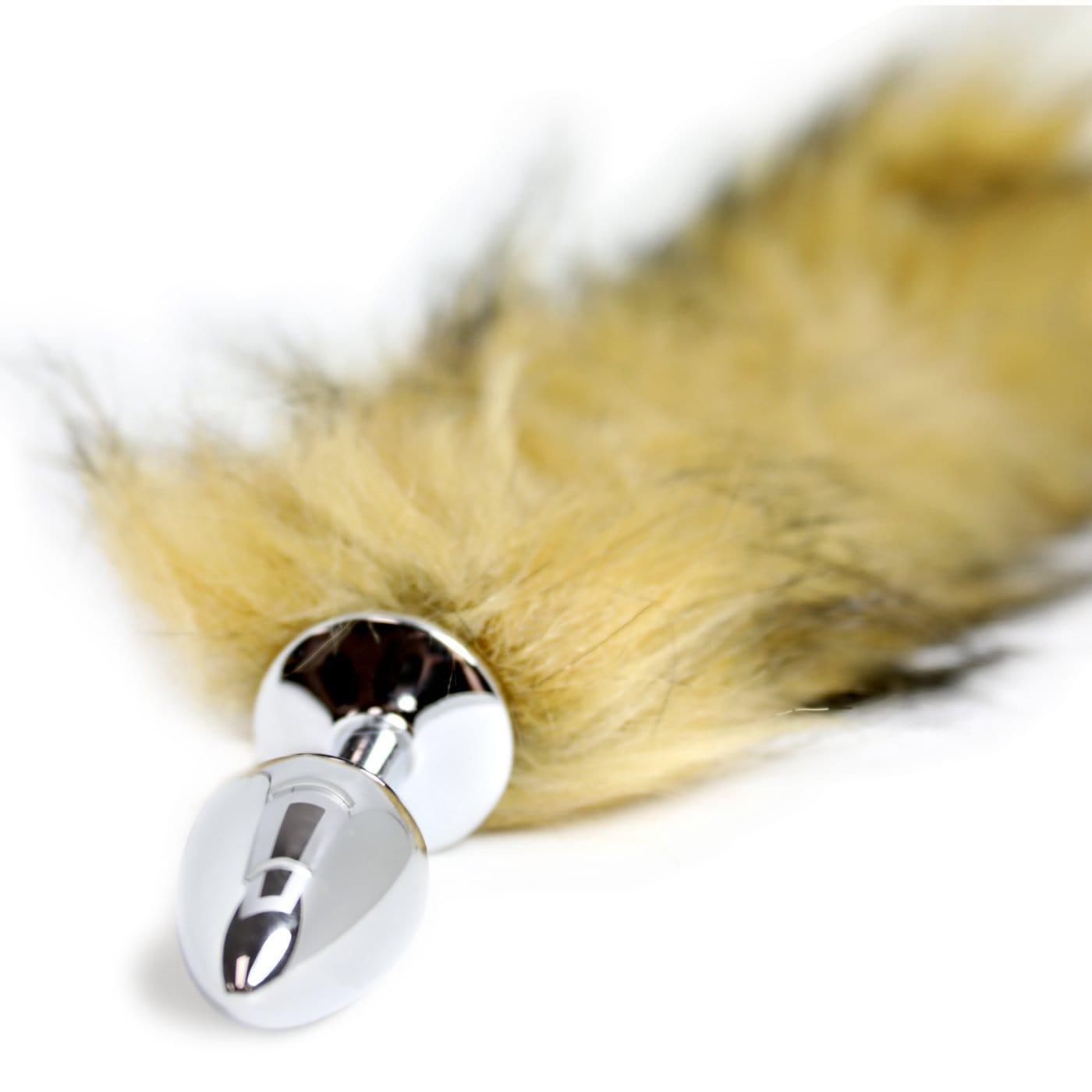 Frisky Faux Fur Tail Animal Butt Plug - Sexdoll.Sex