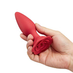 Full Bloom Rose Butt Plug: Safe Silicone Pleasure (8.3 inches) - Sexdoll.Sex