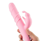 G-Spot & Clitoral Massager - 360° Rotation Rabbit Vibrator - Sexdoll.Sex