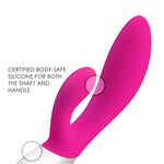 G-Spot & Clitoral Massager - Abbit Vibrator - Sexdoll.Sex