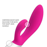 G-Spot & Clitoral Massager - Abbit Vibrator - Sexdoll.Sex