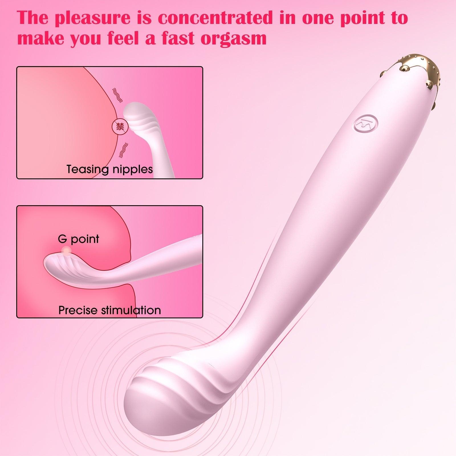 G Spot Rose Vibrator - Crown Clit Stimulator - Sexdoll.Sex