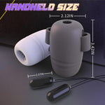 GALAKU 2 Interchangeable Sleeves 12*8 Vibrating Exerciser Masturbation Cup - Sexdoll.Sex