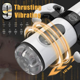 Gamepad 9 Thrusting & Vibrating 2 in 1 Handheld Electric Masturbator - Sexdoll.Sex