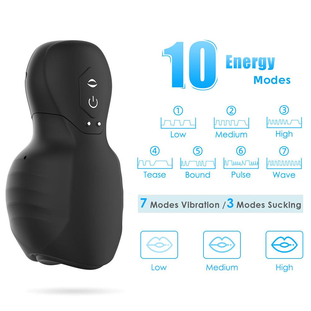 Gender X Body Kisses Silicone Vibrating Suction Massager - Sexdoll.Sex