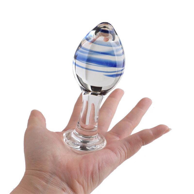 Glass Butt Plug for Temperature Play - Sexdoll.Sex