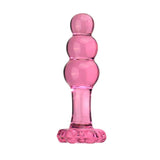 Glass Flower Butt Plug: Elegant Pleasure Blooms - Sexdoll.Sex