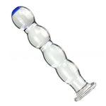 Glass Honey Stick Beaded Dildo - Sexdoll.Sex