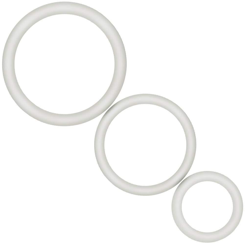 Glow in the Dark Silicone Cockring Set - Sexdoll.Sex