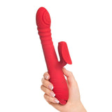 HALLOWEEN SALE-Rechargeable thrusting rabbit vibrator - Sexdoll.Sex