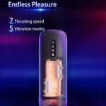 Hands-Free Thrusting Masturbator - Customizable Settings - Sexdoll.Sex